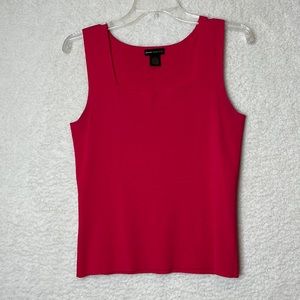Grace Dane Lewis Womens Sleeveless Pink Top SMALL